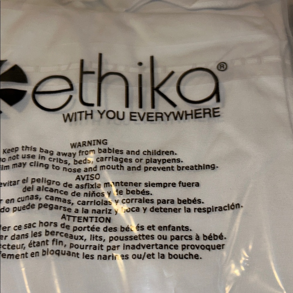 Ethika White Graphic Tee